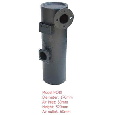 Muffler for Komatsu Excavator PC40 - Buymachineryparts