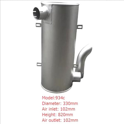 Muffler for Liebherr Crawler Excavator R 934C - Buymachineryparts