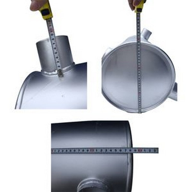 For Hitachi Excavator ZX240-3 ZX270LC-3 Isuzu Engine 4HK1 Muffler Silencer 4625214 - Buymachineryparts
