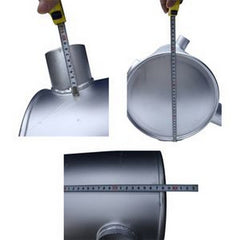 For Hitachi Excavator ZX240-3 ZX270LC-3 Isuzu Engine 4HK1 Muffler Silencer 4625214 - Buymachineryparts