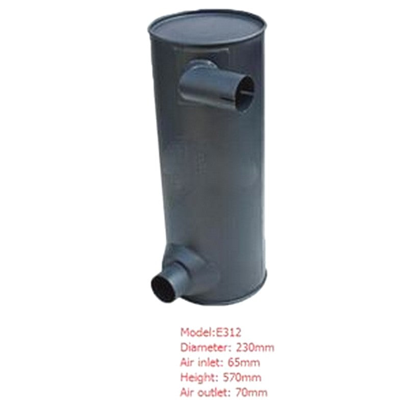 Muffler Silencer for Caterpillar CAT Excavator E312