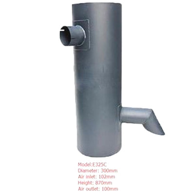 Muffler Silencer for Caterpillar CAT Excavator E325C