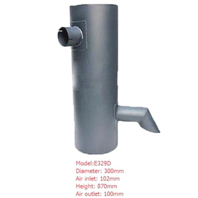 Muffler Silencer for Caterpillar CAT Excavator E329D