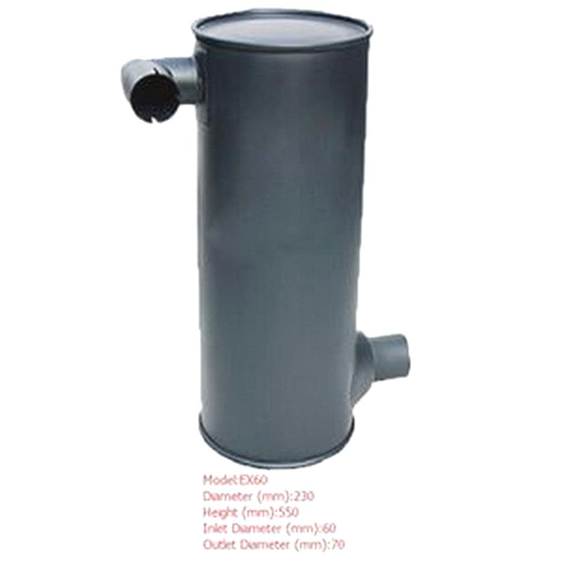 Muffler Silencer for Hitachi Excavator EX60