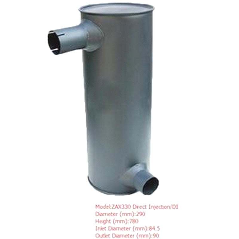 Muffler Silencer for Hitachi Excavator ZAX330 Direct Injection