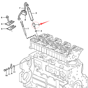 Nozzle 20524235 for Volvo Penta TAD520 TAD720 D5A D7A EW140B