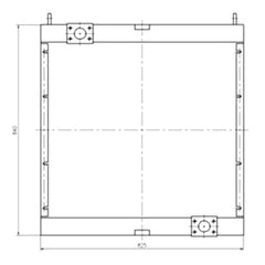 Oil Cooler 14518579 14514243 for Volvo Excavator EC360B EC330B EC460B