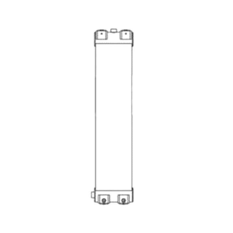 Oil Cooler 263G2-12212 for Hitachi Excavator ZW220