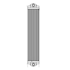 Oil Cooler 416-03-41610 for Komatsu WA150-6 Wheel Loader