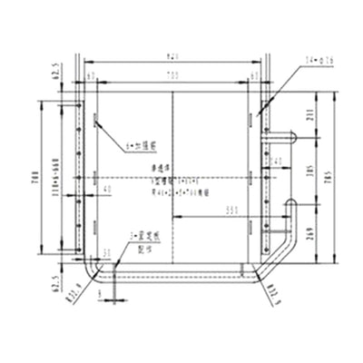 Oil Cooler for Doosan Excavator DH220-3