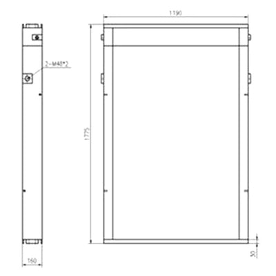 Oil Cooler for Komatsu PC5500 Excavator