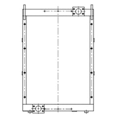 Oil Cooler for Volvo Excavator EC380D