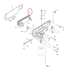 Oil Cooler VAME013360 for Kobelco Excavator SK160LC SK160LC-6E SK200 SK200-6 SK200-6ES SK200LC SK200LC-6