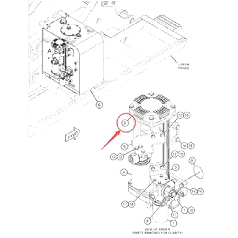 Oil Filter 1884140 for Caterpillar CAT 320C 320D 324D 325C 325D 329D 330C 330D 336D Original