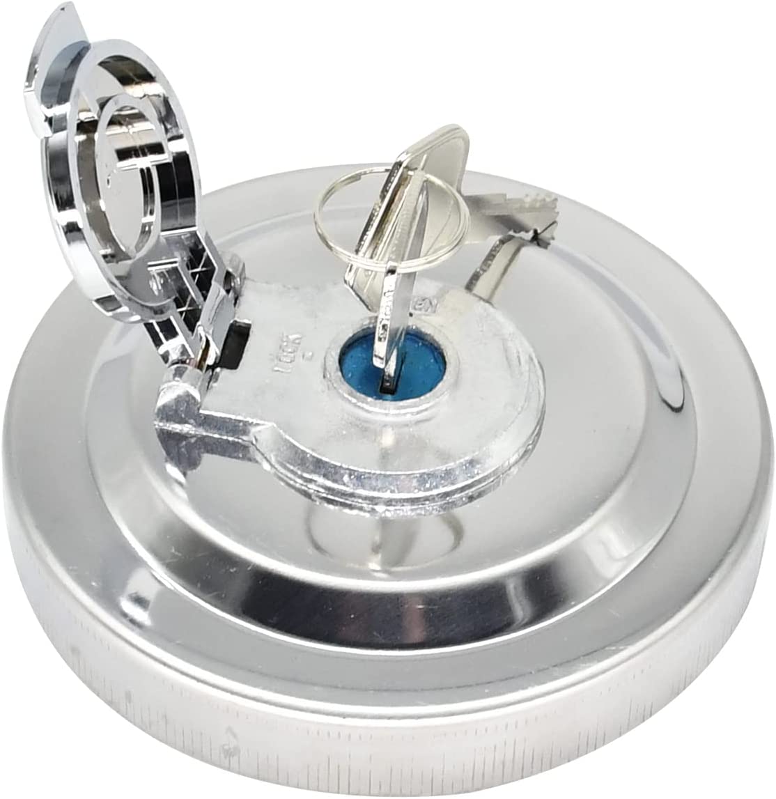 Oil Fuel Tank Cap with 2 Keys 423-04-11362 for Komatsu WD600-6 WA600-6 WA480-6 WA470-7 WA470-6 WA470-3 WA430-6 WA420-3 WA380-7