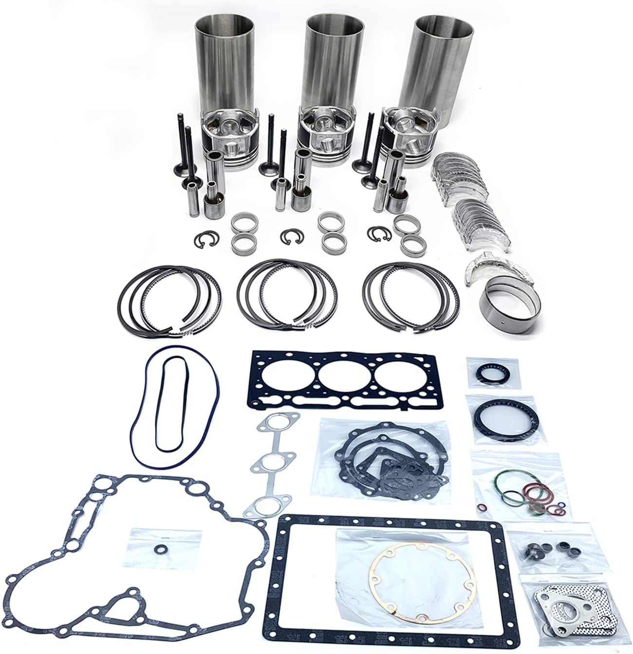 Overhaul Rebuild Kit for Kubota D1305 Engine R1-261