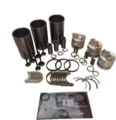 Overhaul Rebuild Kit for Kubota D1402 D1402BA D1402 IDI Engine Mustang 342 Skid Steer Loader Bobcat 225