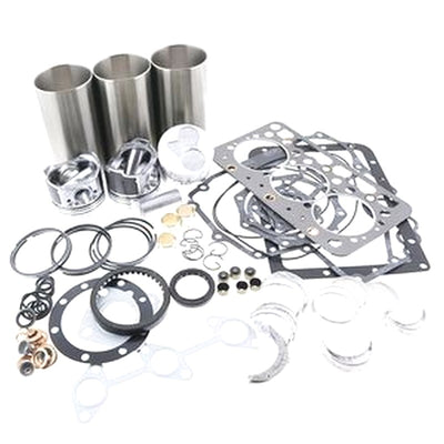 Overhaul Rebuild Kit for Kubota D722 D722E-BX D722E-GX Engine K008-3 Excavator 453F 01-97 Skid Steer Loader