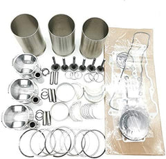 Overhaul Rebuild Kit for Yanmar 3TNE78 Engine VIO27-2 US B22-2A B22-2B B25V Mini Excavator