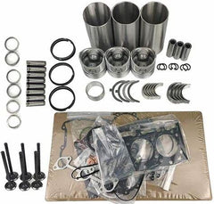 Overhaul Rebuild Kit for Yanmar 3TNV82 Engine VIO30 VIO27 B3 Excavator EG224 Tractor