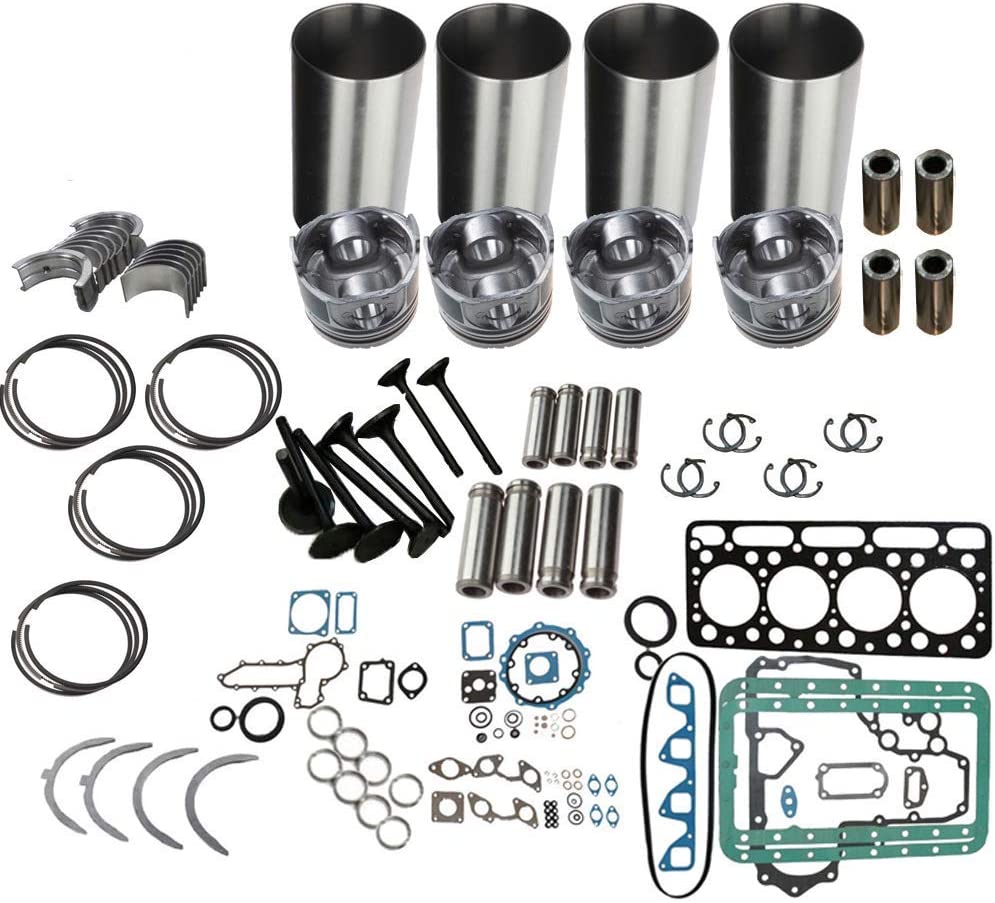 Overhaul Rebuilt Kit for Yanmar 4TN84E-RK 4TN84L-RB Engine B50 B50-1 Excavator