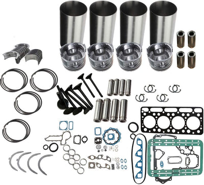 Overhaul Rebuilt Kit for Yanmar 4TN84E-RK 4TN84L-RB Engine B50 B50-1 Excavator