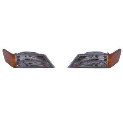 Parking Light Turn Signal Directional Lamp Front Pair Set 68004181AC 68004180AC for 07-14 Jeep Patriot