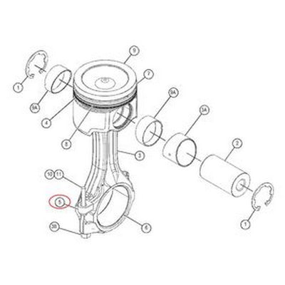 Piston Cooling Nozzle 276-7222 for Caterpilla CAT Engine C11 C12 C13 Excavator 345C 349D Truck 725 730 - Buymachineryparts