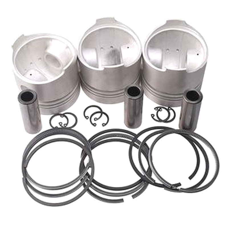 Piston & Piston Ring Set STD 72mm for Kubota D905 Engine