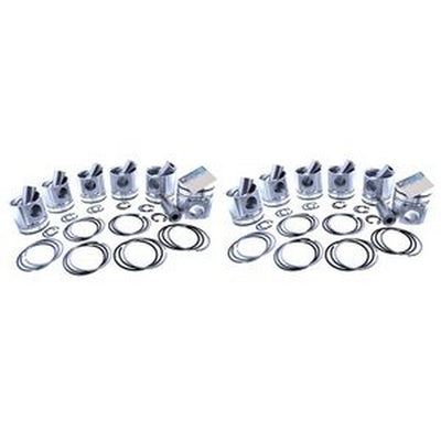 Piston & Piston Ring Set STD for Mitsubishi Engine S12R