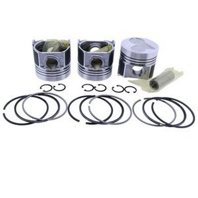 Piston Set 16483-21112 for Kubota Engine D1503 V2003Buymachineryparts