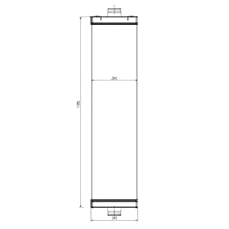 Radiator Assembly 426-03-37501 for Komatsu Wheel Loader WA600-6