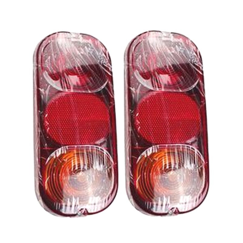 2PCS Rear Light Assy And Lens 700/50018 700/50024 for JCB 2CX 3CX 4CX Project 12 21 - Buymachineryparts