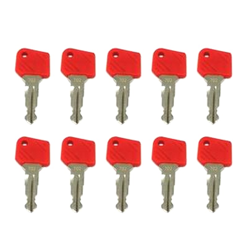 Red Electric Stapler Ignition Key 702 26906870 for Jungheinrich Forklift EFG110 EFG216KN EFG320N