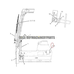 Relay 155-7042 for Caterpillar CAT 307C 307D 311B 311C 311DLRR 311FLRR 312CL