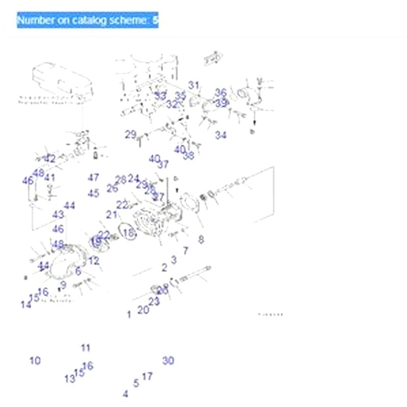 Retainer Ring 6162-63-1340 for Komatsu EGS650 EGS760 EGS850 S6D170 S6D170E SA6D170 SA6D170E