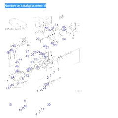 Retainer Ring 6162-63-1340 for Komatsu EGS650 EGS760 EGS850 S6D170 S6D170E SA6D170 SA6D170E