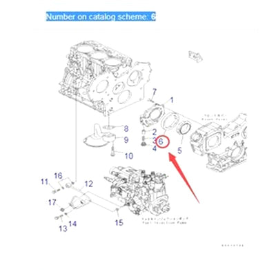 Rotor Outer 119802-32120 for Hitachi ZX30U-3F ZX33U-3F ZX35U-3F ZX38U-3F ZX48U-3F ZX50U-3F ZX52U-3F Yanmar TNV88 3TNV88 4TNV88