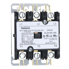 SA-3P-40A-120V Definite Purpose Contactor 3Poles 40FLA 120V AC Coil