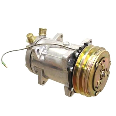 Sanden SD510 A/C Compressor K307237 for CASE Tractor 1394 1494 1594 9110 9130 9150 9170 9180 9190 9210