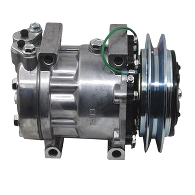 Sanden SD7H13 A/C Compressor LC91V00001F1 for Kobelco Excavator SK160LC SK200-6 SK210LC SK250LC SK290LC SK330LC SK480LC