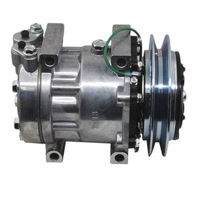 Sanden SD7H13 A/C Compressor LC91V00001F1 for New Holland Crawler Excavator EH215 E160 EH160 E215