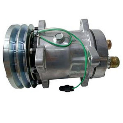 Sanden SD7H15 A/C Compressor 1990760C1 for CASE Loader 721C 921 821C 621B 721B 921C 821B 921B 621C 