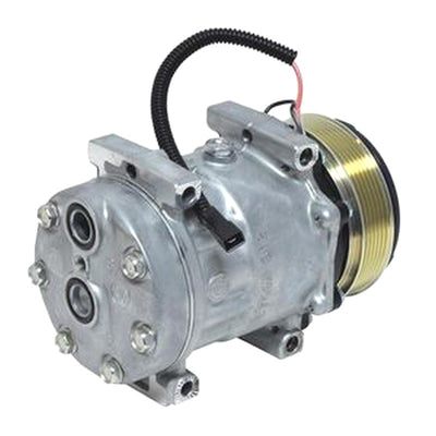 Sanden SD7H15 A/C Compressor 4281803M1 for Massey Ferguson Tractor 5435 7465 6475 6485 6480 5425 6490 6465 7475