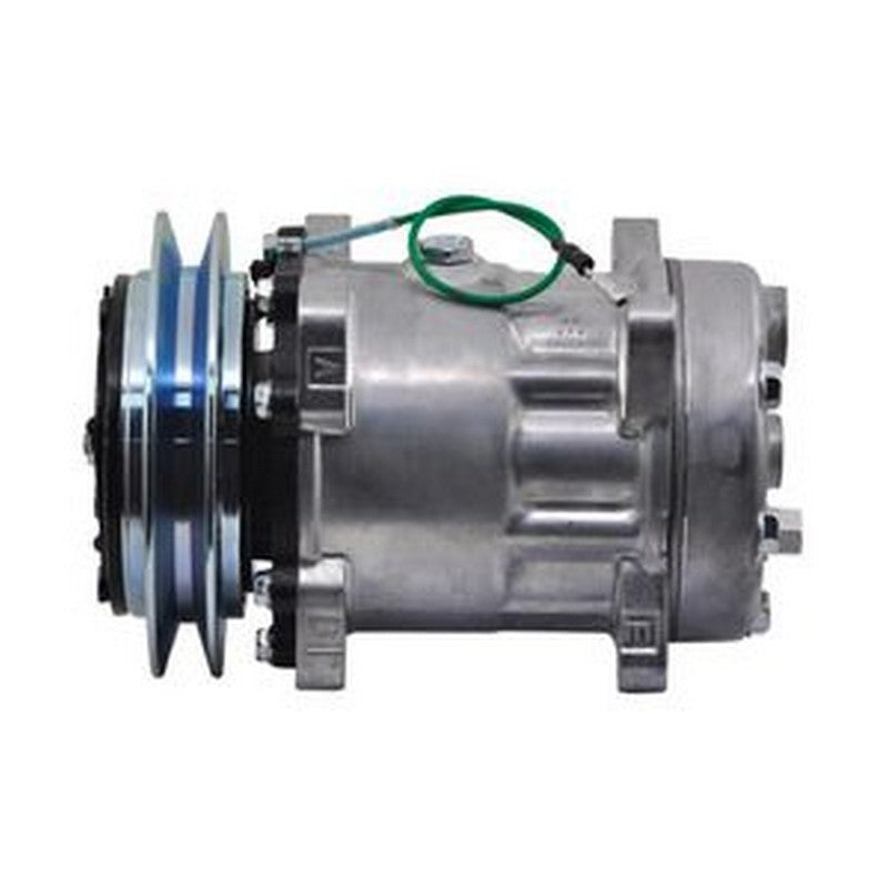 Sanden SD7H15 A/C Compressor KHR2221 5094306 for Link-Belt Excavator LS4300 