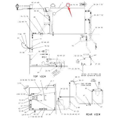 Sender 7R-9920 for Caterpillar CAT AP-800D BG-230D AP-650B BG-225C AP-1000B BG-260C Asphalt Paver