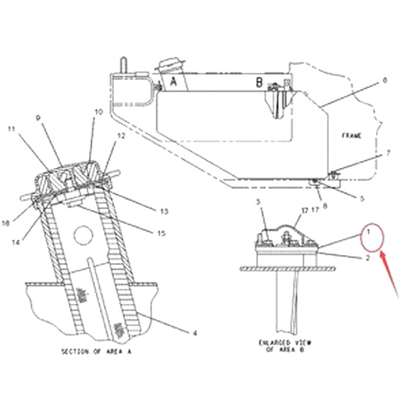 Sender 9X-0265 for Caterpillar CAT IT28F Integrated Toolcarrier 3116 Engine