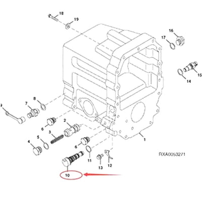 Solenoid Valve RE55461 RE54836 for John Deere Tractor 8100