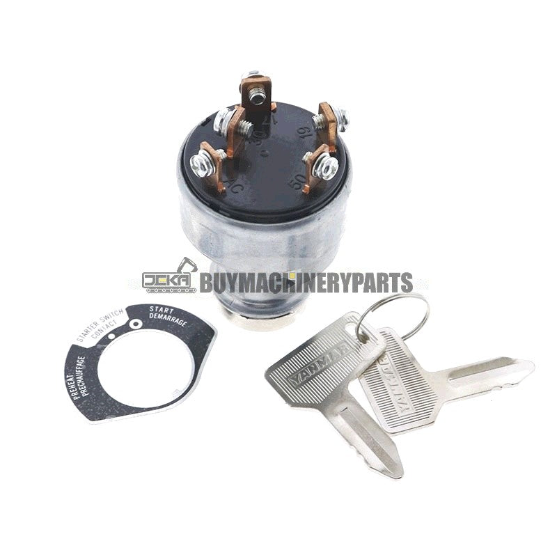 Stater Switch YM933110-00200 With 301 Keys for Komatsu PC40FR-1 PC50FR-1 Excavator