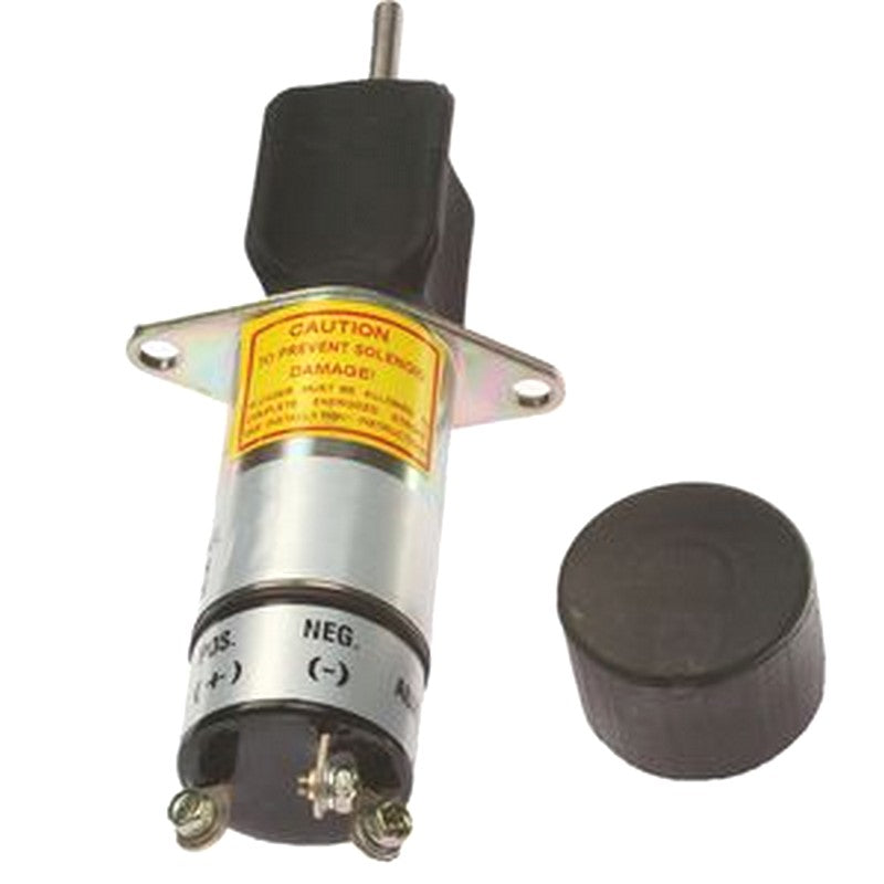 12V Stop Governor Solenoid 307-2758 with Three Terminal for Miller Welders AEAD 200LE